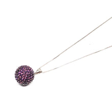 Load image into Gallery viewer, Amethyst Ball Pendant
