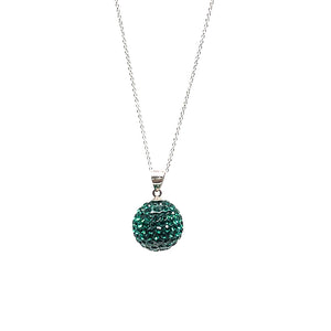 Emerald Ball Pendant