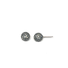 Load image into Gallery viewer, Graphite Sparkle Ball Earring
