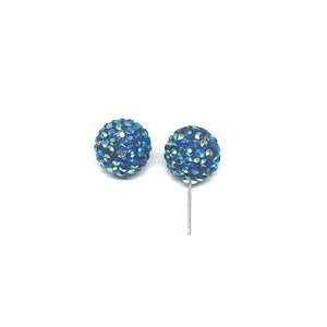 Mystic Blue Special Edition Sparkle Ball Earring