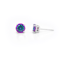 Load image into Gallery viewer, Black Mystic Topaz Stud - &#39;NEW PRODUCT&#39;
