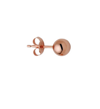 Load image into Gallery viewer, Rose Gold Ball Studs 6mm
