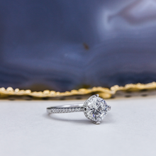 Load image into Gallery viewer, Cubic Zirconia Round Ring
