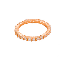 Load image into Gallery viewer, Rose Gold Eternity Band
