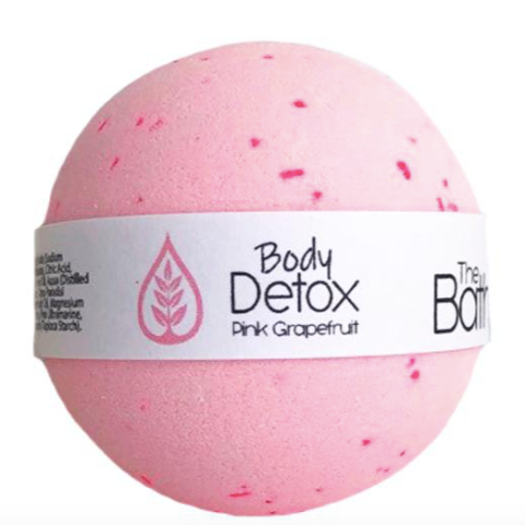 Lay back, relax and unwind with this body detox bath bomb. Pink Grapefruit essential oil is an amazing oil for rejuvenating the body, mind and soul. Experience a complete body make-over with this body detox bath bomb.  Ingredients: Sodium Bicarbonate, Citric Acid, Sunflower Oil, Distilled Water, Pink Grapefruit Essential Oil and Mica, Titanium Dioxide. 