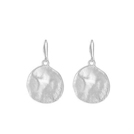 These earrings are perfect to make everyday dressing more fun. You can wear them with jeans or wear to work with another matte silver necklace.  Lead and nickel free  Hypoallergenic